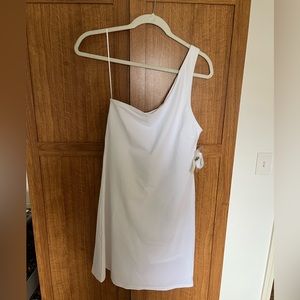 Abercrombie One-Shoulder Travel Mini Dress